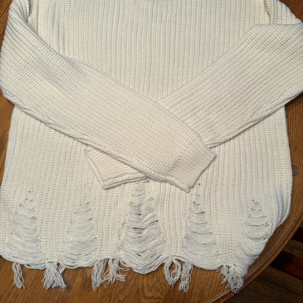 Guess Cozy Cream Sweater